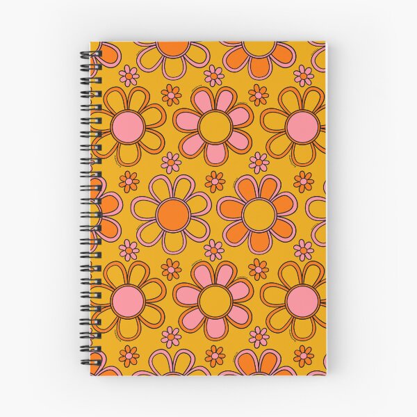Item preview, Retro Flower Print designed and sold by doodlebymeg.
