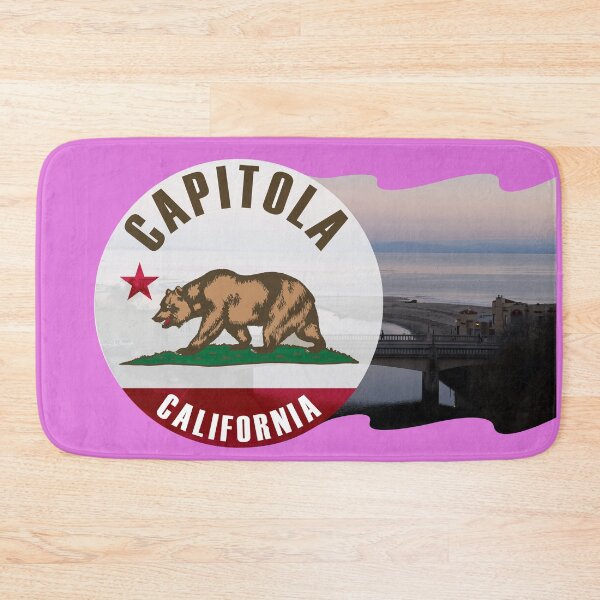 Item preview, Capitola Beach Californian Flag: Santa Cruz Coastal Living! designed and sold by EclecticCharm.