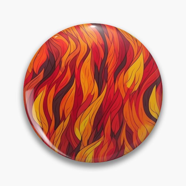 Item preview, Burning hot flames designed and sold by Digital Dreamtales.