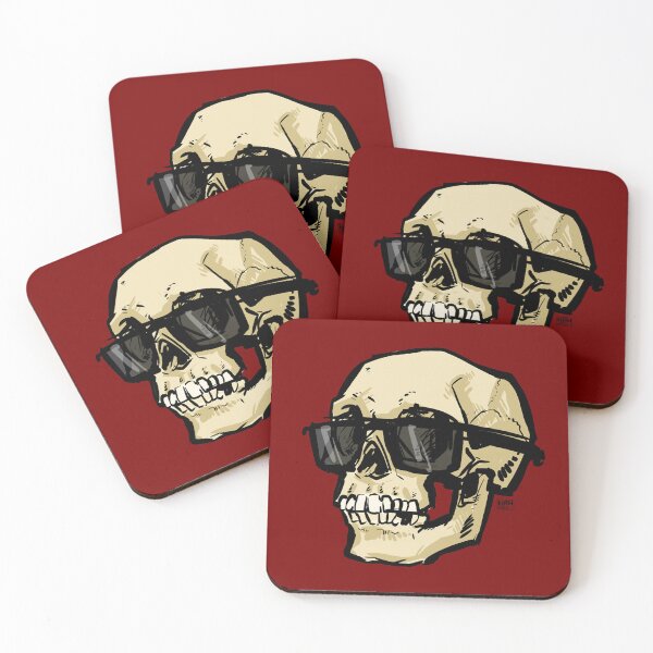 Item preview, Trendy Skull Doodle designed and sold by MrHinkleDraws.