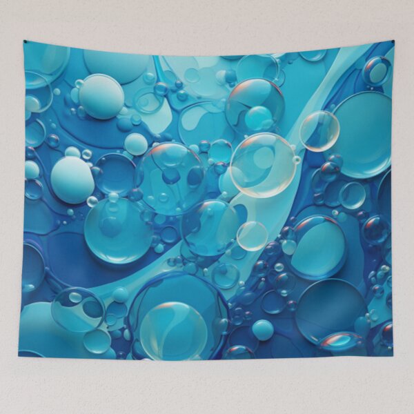 Aperçu de l'œuvre Blue Bubbles créée et vendue par shanessie6.