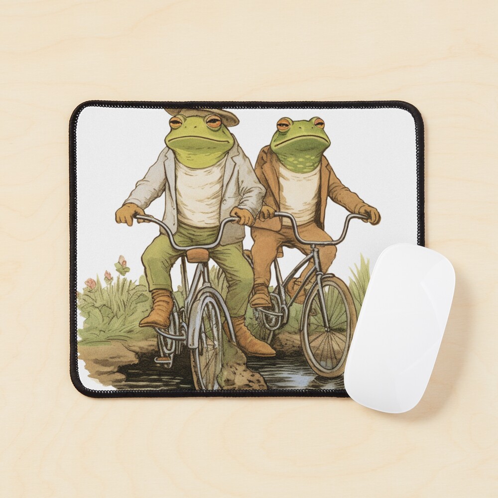 Frog and Toad Friends on a Bike