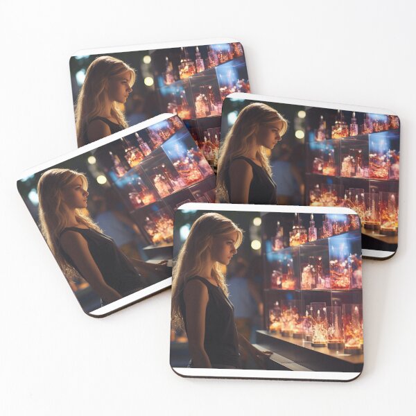 Item preview, Female Bioinformatics Scientist Analyzing Genetic Data designed and sold by TheBrainArt.