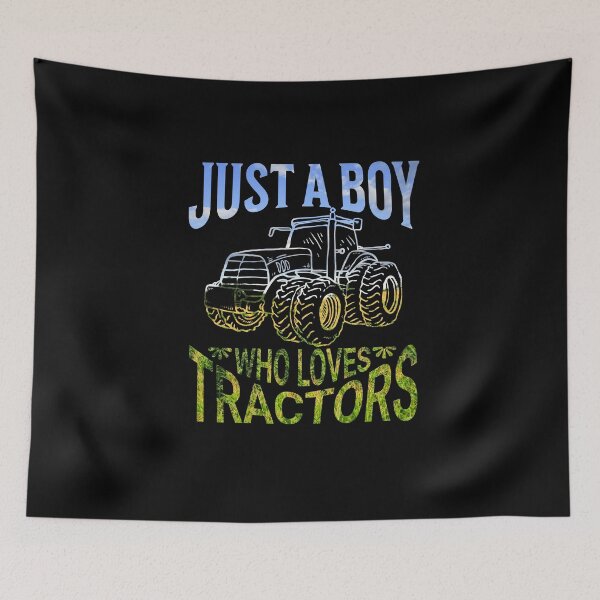 Item preview, Just A Boy Who Loves Tractors designed and sold by Affyboss6.
