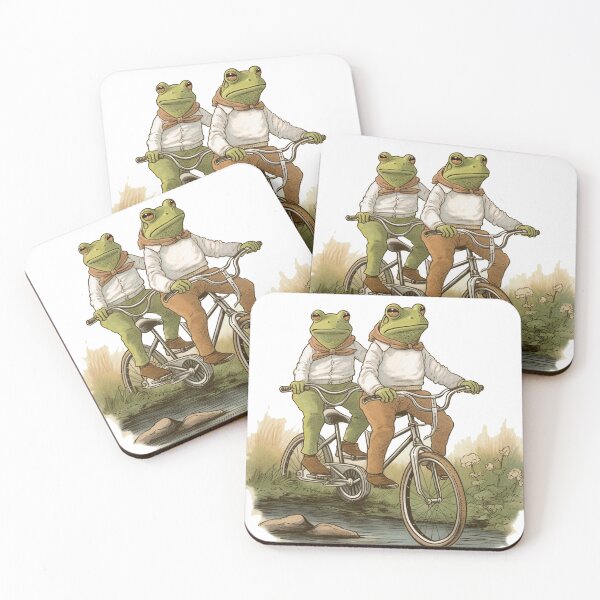 Item preview, Frog and Toad - Friends on a Bike designed and sold by geodedebit.