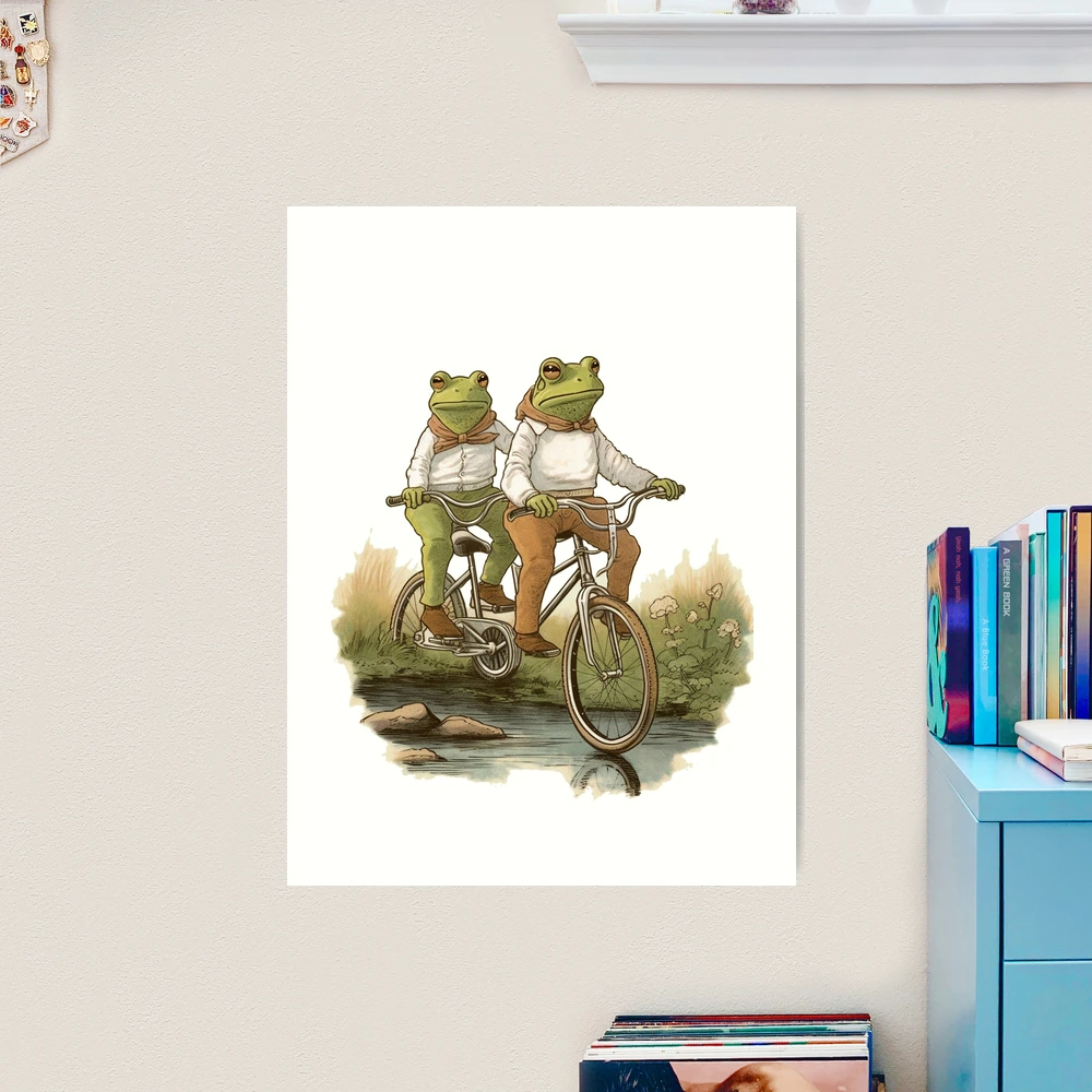 Frog and Toad Friends on a Bike