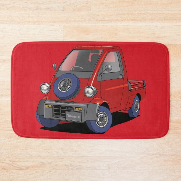 Item preview, Daihatsu Midget kei car truck designed and sold by Webazoot Industries - Car Art.