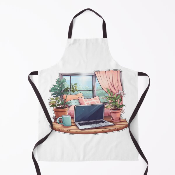Item preview, Minimalistic Cozy Work From Home Sticker designed and sold by SamcroMike.