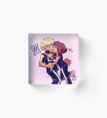Kacchako Kiss Acrylic Block