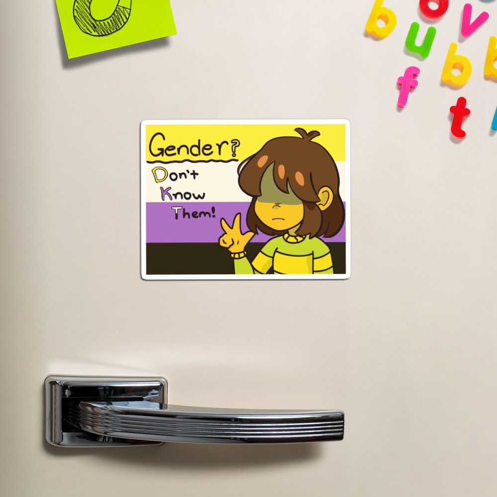 Non-binary Kris (Deltarune)