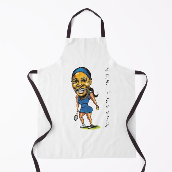 Item preview, Serena Williams pro tennis player caricature designed and sold by dizzycatbiz.