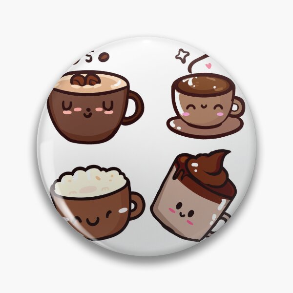 Item preview, "Cute Coffee Mug Sticker Pack: Adorable Collection of Stickers Showcasing Charming Coffee Mugs, Perfect for Coffee Enthusiasts and Sticker Lovers! designed and sold by Koolzilla.