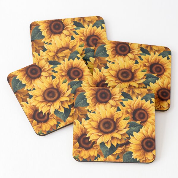 Item preview, Dancing Sunflowers Pattern designed and sold by imaginariumlab.