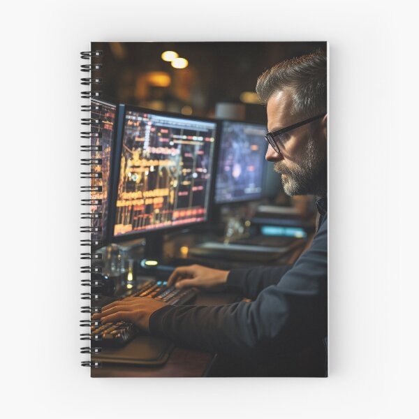 Item preview, Bioinformatics Scientist Analyzing Genetic Data designed and sold by TheBrainArt.