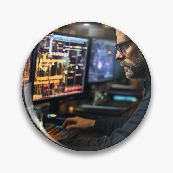 Item preview, Bioinformatics Scientist Analyzing Genetic Data designed and sold by TheBrainArt.