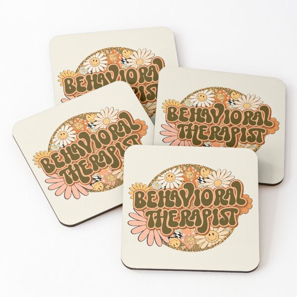 Item preview, Behavior Therapist - Happy Groovy Floral Look- ABA - Behavioral therapy designed and sold by Ausome  Behavior.