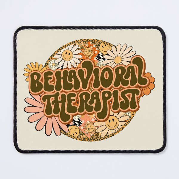 Item preview, Behavior Therapist - Happy Groovy Floral Look- ABA - Behavioral therapy designed and sold by Ausome  Behavior.
