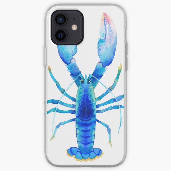 Blue Lobster №2 iPhone Soft Case