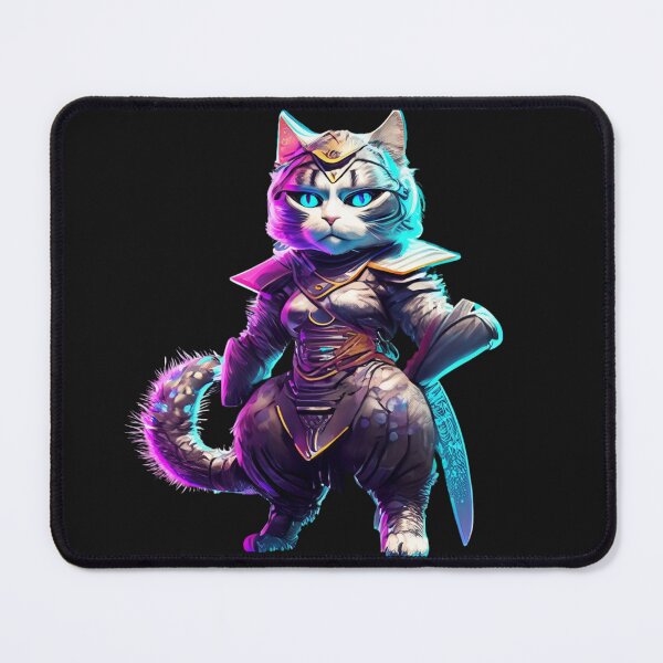 Item preview, Cyberpunk-Katze/cat in Samurai Armor 13 designed and sold by Finity Atelier.
