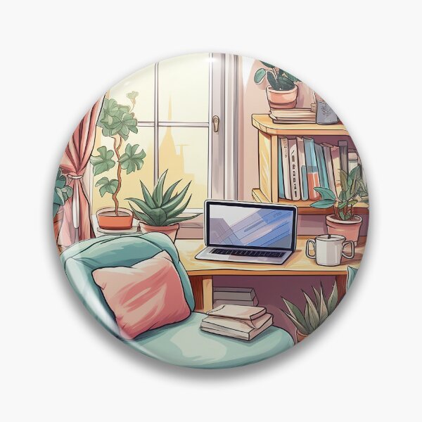 Item preview, Minimalistic Cozy Work From Home Sticker designed and sold by SamcroMike.