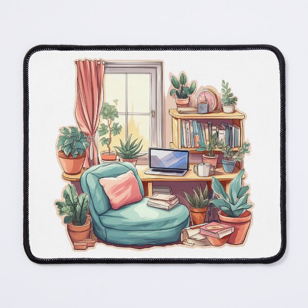 Item preview, Minimalistic Cozy Work From Home Sticker designed and sold by SamcroMike.