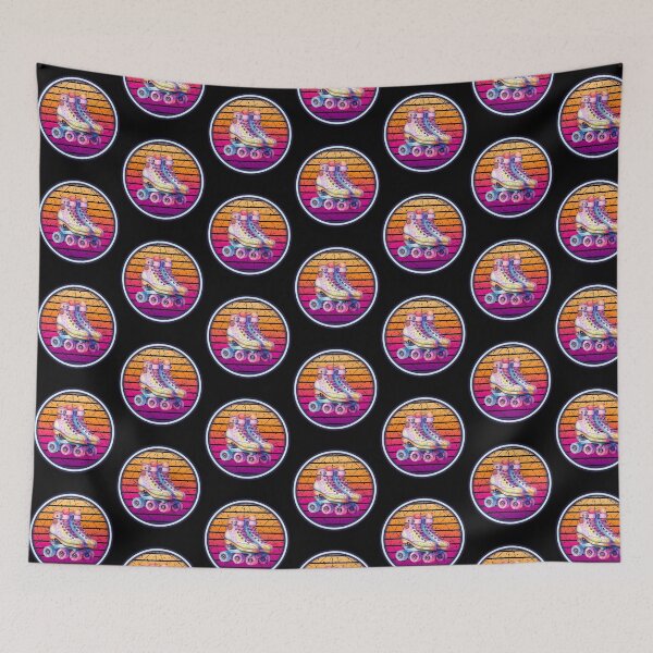 Item preview, 90s Retro Sublimation Roller Skates designed and sold by Oceanicmaster.