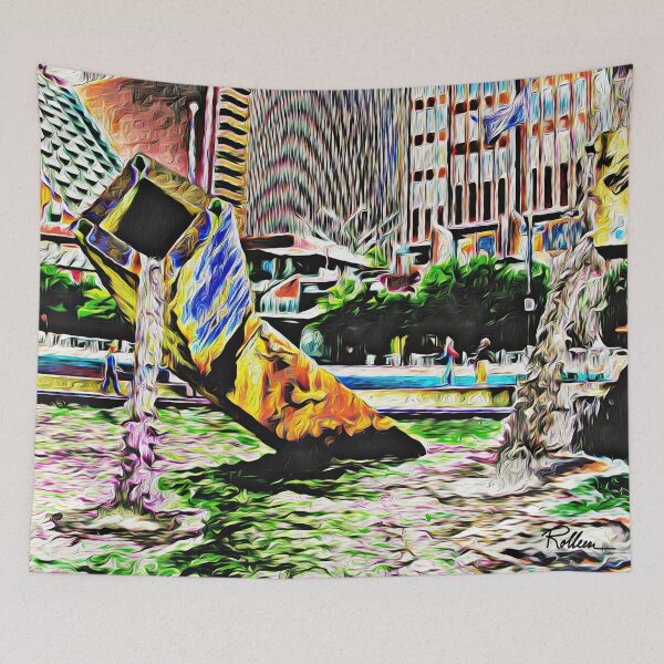 Item preview, EMBARCADERO FOUNTAINS designed and sold by ArtbyRolleen.