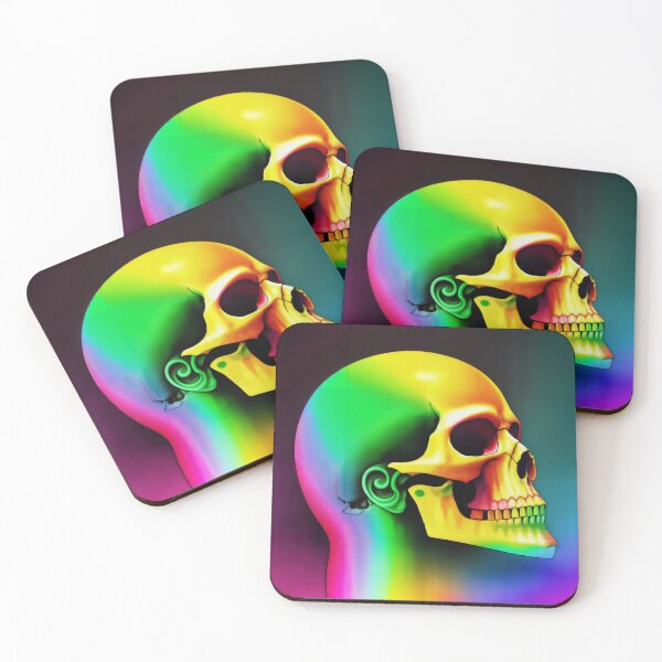 Item preview, Rainbow Skull designed and sold by deadkesn.