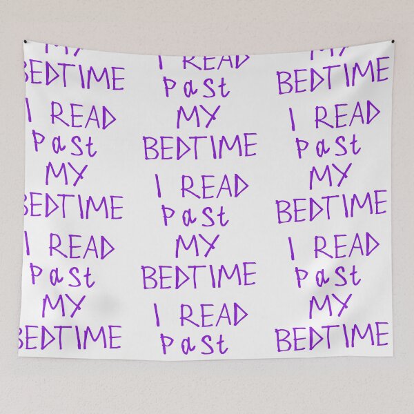 Item preview, I Read Past My Bedtime designed and sold by kinpirks.