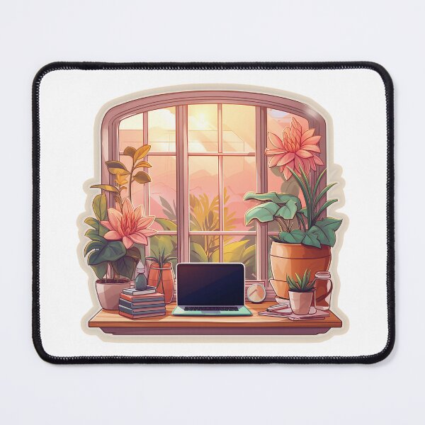 Item preview, Minimalistic Cozy Work From Home Sticker designed and sold by SamcroMike.