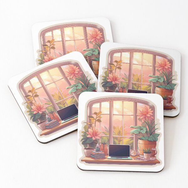 Item preview, Minimalistic Cozy Work From Home Sticker designed and sold by SamcroMike.