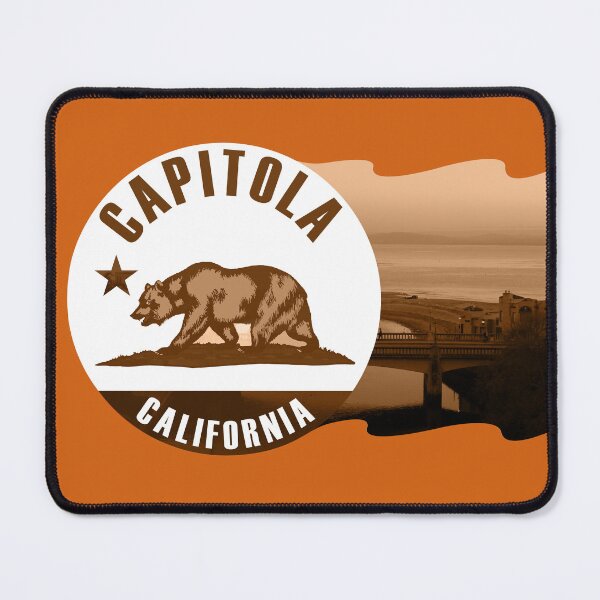 Item preview, Capitola Beach Californian Flag: Santa Cruz Coastal Living! designed and sold by EclecticCharm.