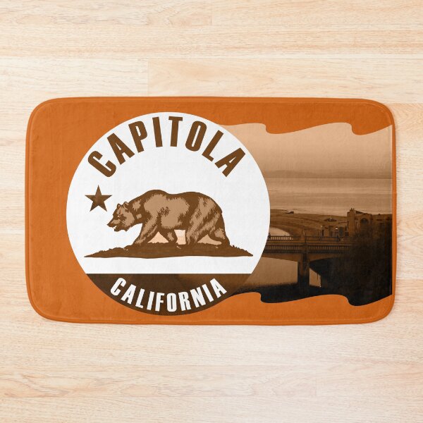 Item preview, Capitola Beach Californian Flag: Santa Cruz Coastal Living! designed and sold by EclecticCharm.