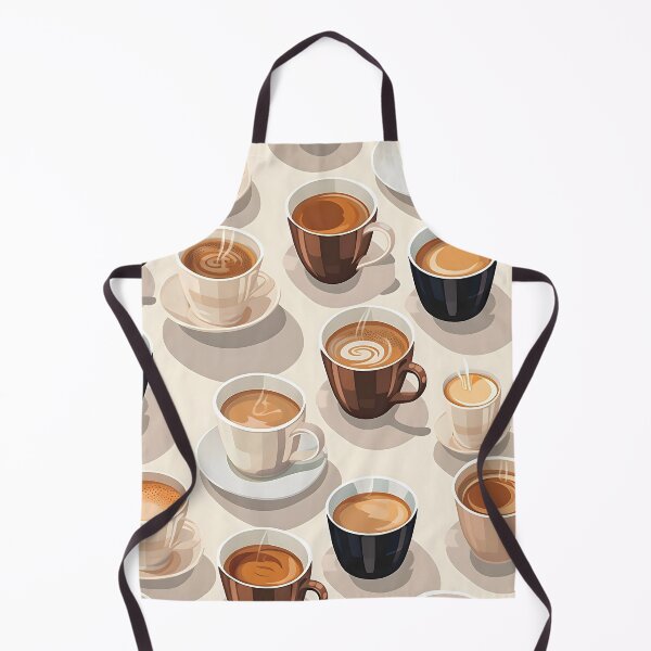 Item preview, Cafe Delight with Coffee Cups designed and sold by imaginariumlab.