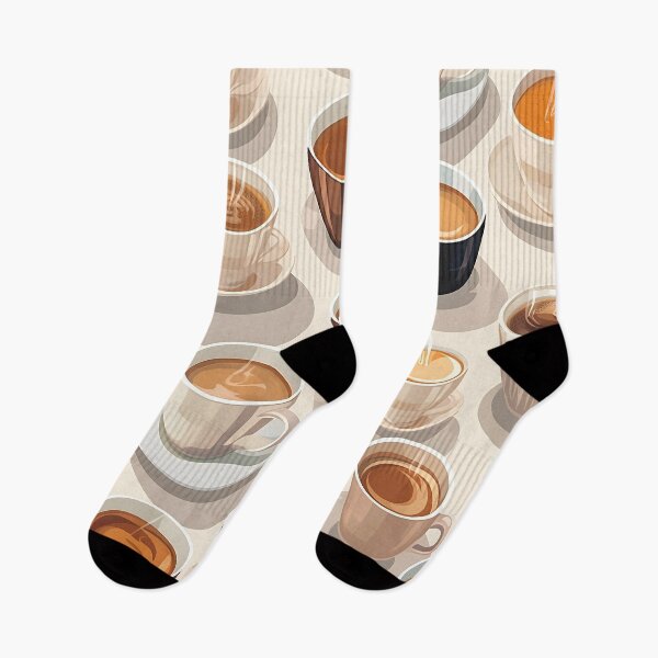 Item preview, Cafe Delight with Coffee Cups designed and sold by imaginariumlab.