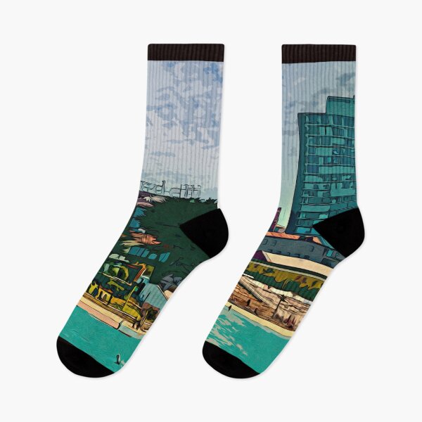 Item preview, GHIRARDELLI SQUARE FROM THE WATER designed and sold by ArtbyRolleen.