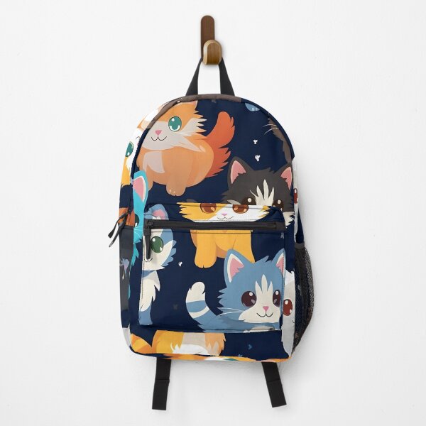 Item preview, Whimsical Anime Cats Adventure designed and sold by imaginariumlab.