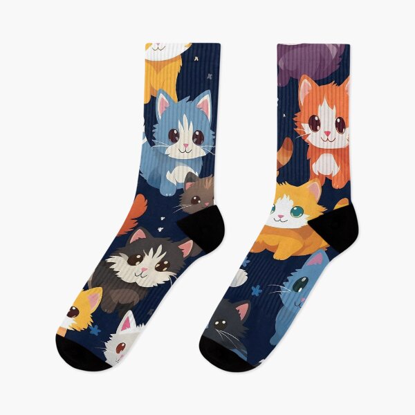 Item preview, Whimsical Anime Cats Adventure designed and sold by imaginariumlab.