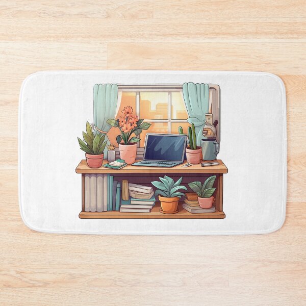 Item preview, Minimalistic Cozy Work From Home Sticker designed and sold by SamcroMike.
