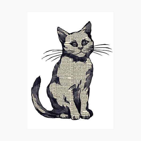 Item preview,  Books and Cats - A Perfect Combination designed and sold by geodedebit.