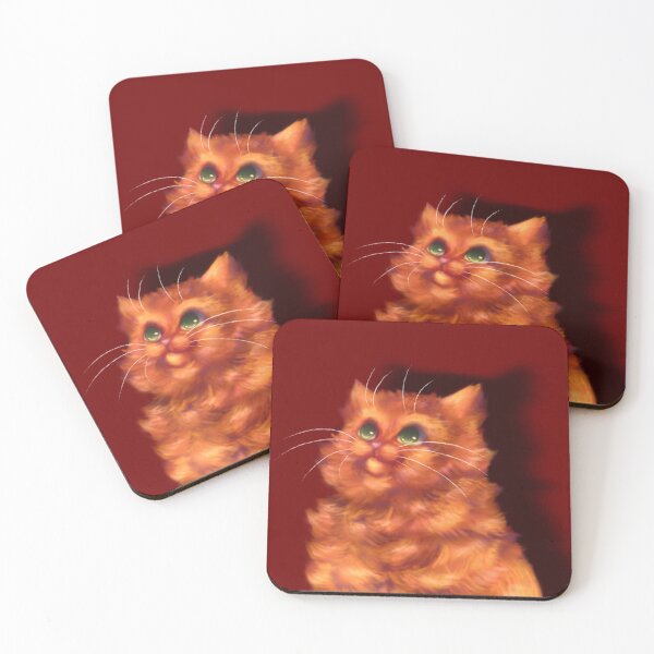 Item preview, ginger cat designed and sold by laurentart02.