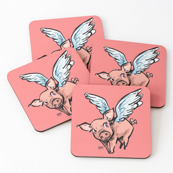 Item preview, Flying Pig Doodle designed and sold by MrHinkleDraws.