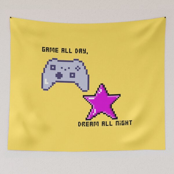 Item preview, Game All Day, Dream All Night. Video Games & Gaming designed and sold by OB Print.