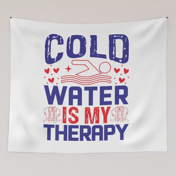 Item preview, cold water is my therapy designed and sold by Markus121.