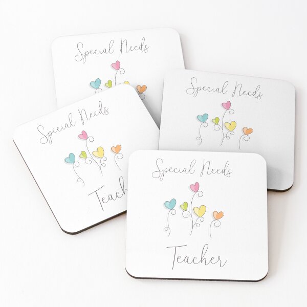 Item preview, Special Needs Teacher, heart flowers, Appreciation gift, Thank you gift designed and sold by MAKEtoFIT.