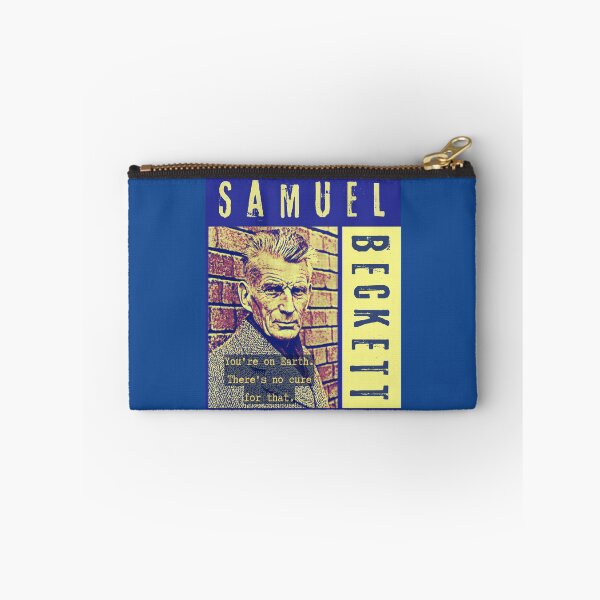 Item preview, Samuel Beckett portrait and quote: You're on Earth. There's no cure for that. designed and sold by artbleed.