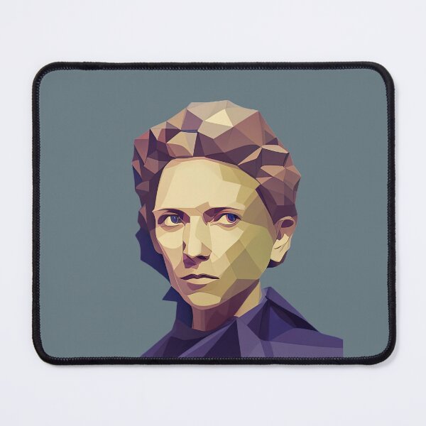 Item preview, Marie Curie Looking Sideways designed and sold by PolygonXYZ.