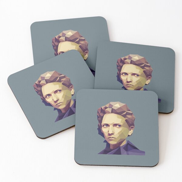 Item preview, Marie Curie Looking Sideways designed and sold by PolygonXYZ.