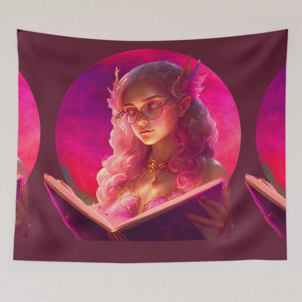 Item preview, Copy of Pink Book Girl  designed and sold by oldtimesss.