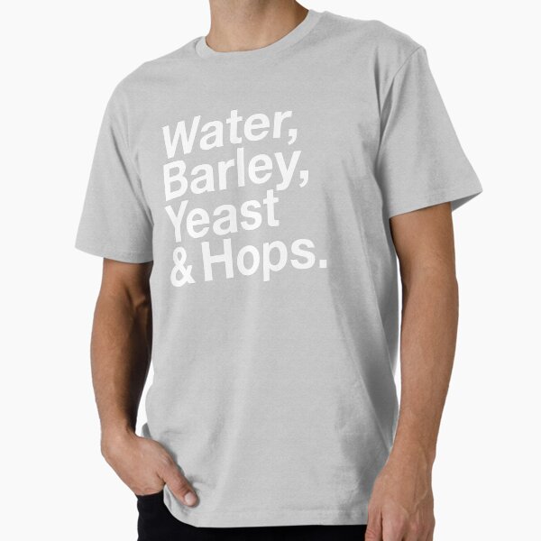Item preview, WATER, BARLEY, YEAST & HOPS (The Beertles) designed and sold by WootDesign.